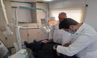ارائه خدمات دندانپزشکی به زائرین حسینی در مرز تمرچین