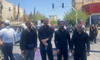 حضور  کارکنان معاونت بهداشت دانشگاه علوم پزشکی استان در مراسم تشییع پیکر مطهر رهبری