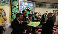 طنین صلوات خاصه در فضای معاونت بهداشت؛ برگزاری مراسم معنوی میلاد امام رضا (ع) در دانشگاه علوم پزشکی آذربایجان غربی