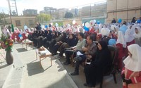 برگزاری جشن دندان ۶ و پویش سلامت دهان و دندان در مدرسه ابتدایی دخترانه فاطمه زهرا